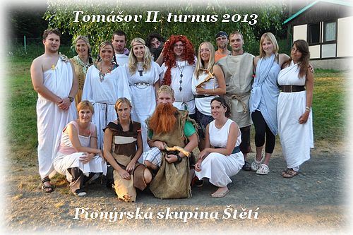 Vedoucí II. turnus letní tábor Tomášov 2013