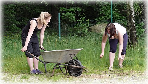 Příprava hřiště