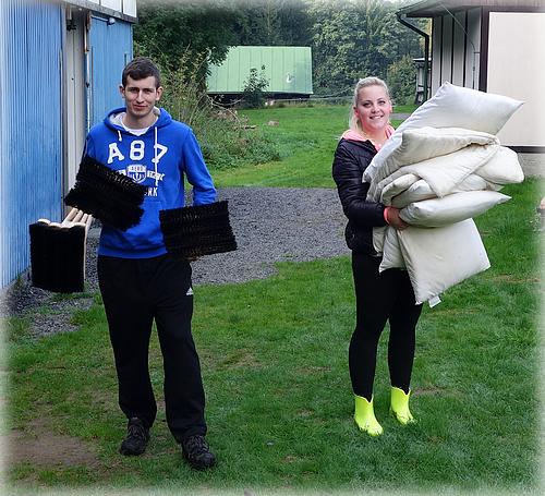 Košťata a polštáře