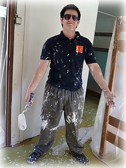 Malování v chatkách 1