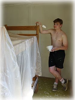 Malování v chatkách 2