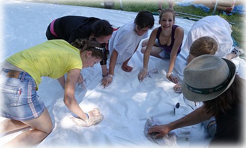 Stavba párty stanu 2